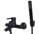 Bath Mixer Tap W/T Std Offset | Moon Black Bath Mixer Tap W/T Std Offset | Moon Black