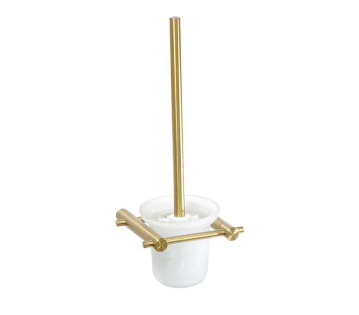 Toilet Holder – Brushed Brass | Sage Accessories