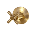 U/T Stop Tap CxC - 15mm | Neap Brushed Brass