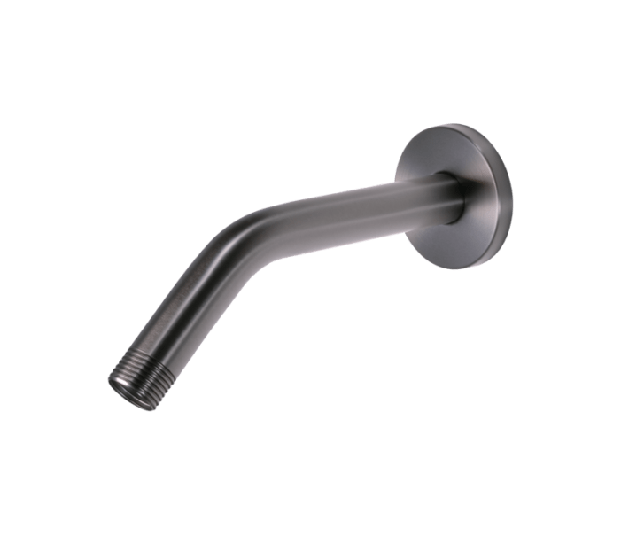 Shower Arm and Cover Plate Gunmetal - 150mm | Shower Arms