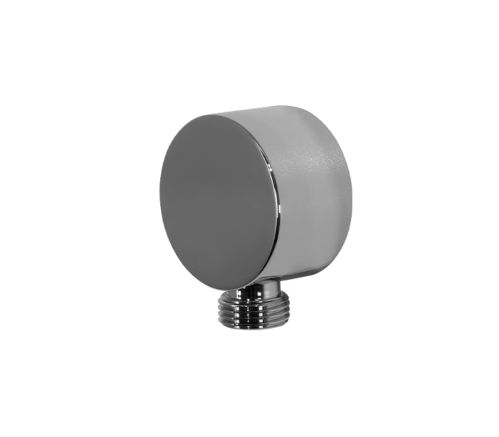 Round Wall Outlet Chrome | Showers Miscellaneous