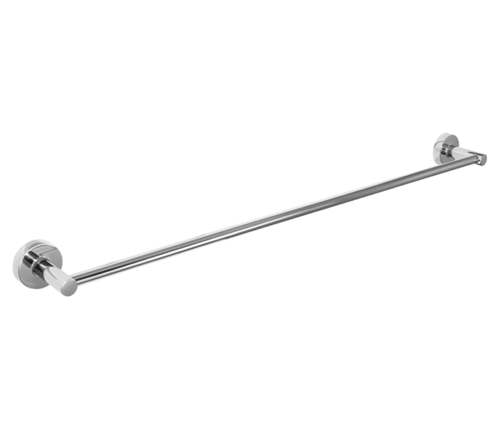 Single Towel Rail Chrome 600mm | Ginger Accessories