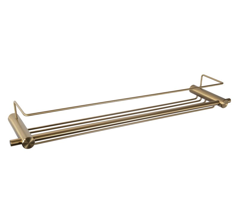 Shower Shelf - Brushed Brass | Sage Accessories