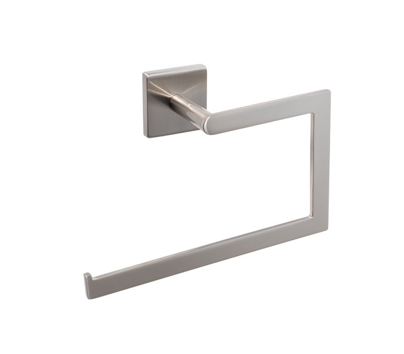 Square Towel Ring Brushed Stainless Steel | Mint Accessories