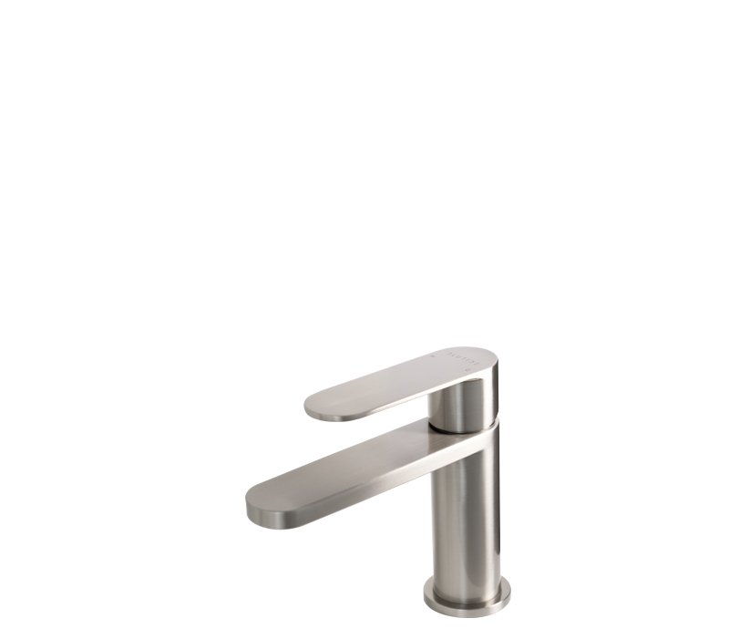 Guest Basin Mixer Tap | Satin Brushed Stainless Steel