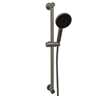 Round 4 Function Rail Set Gunmetal | Showers