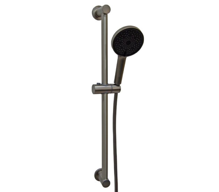 Round 4 Function Rail Set Gunmetal | Showers