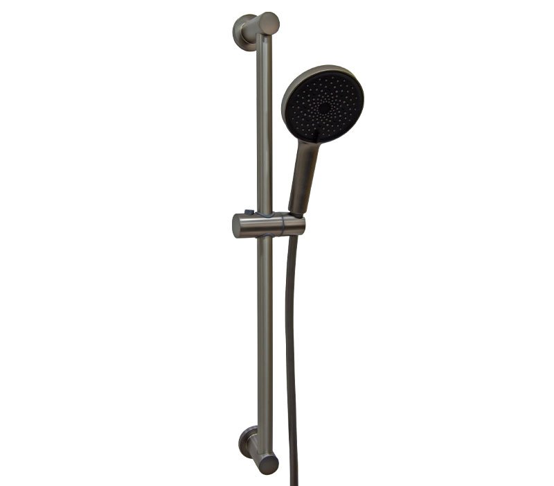Round 4 Function Rail Set Gunmetal | Showers