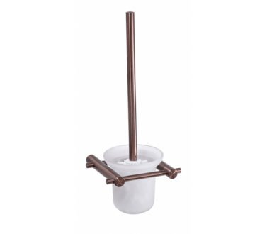 Toilet Brush Holder - Brushed Bronze | Sage Accessories