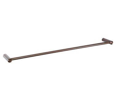 Single Towel Rail Brushed Bronze - 600mm | Sage Accessories
